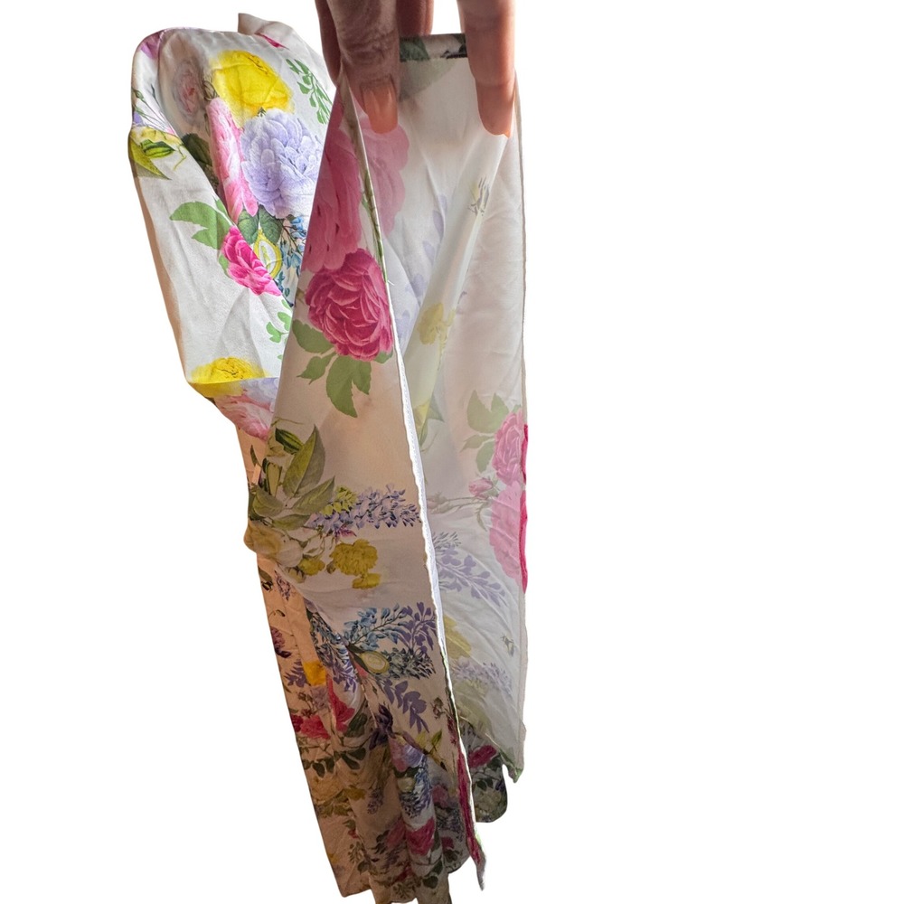 Netflix Bridgerton Queen Charlotte Floral Robe Flawless My Dear missing tie - Picture 7 of 9